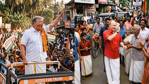 Kerala poll campaign AI video